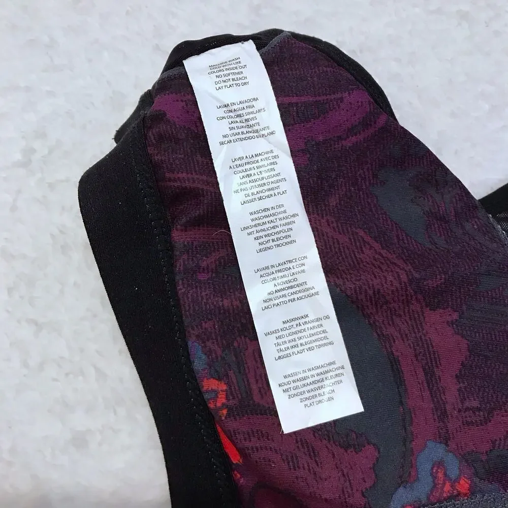 Fabletics NWOT Multicolor Sports Bra Women XS